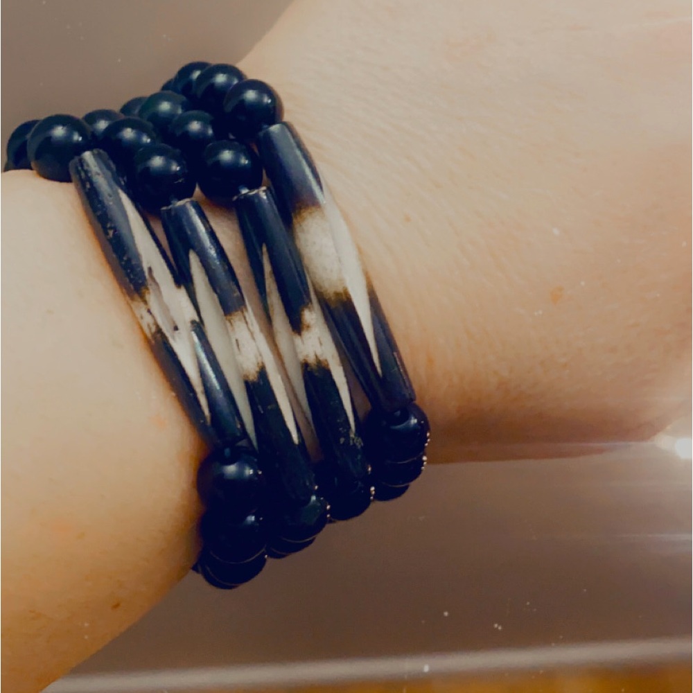 Bead and Bone Bracelets